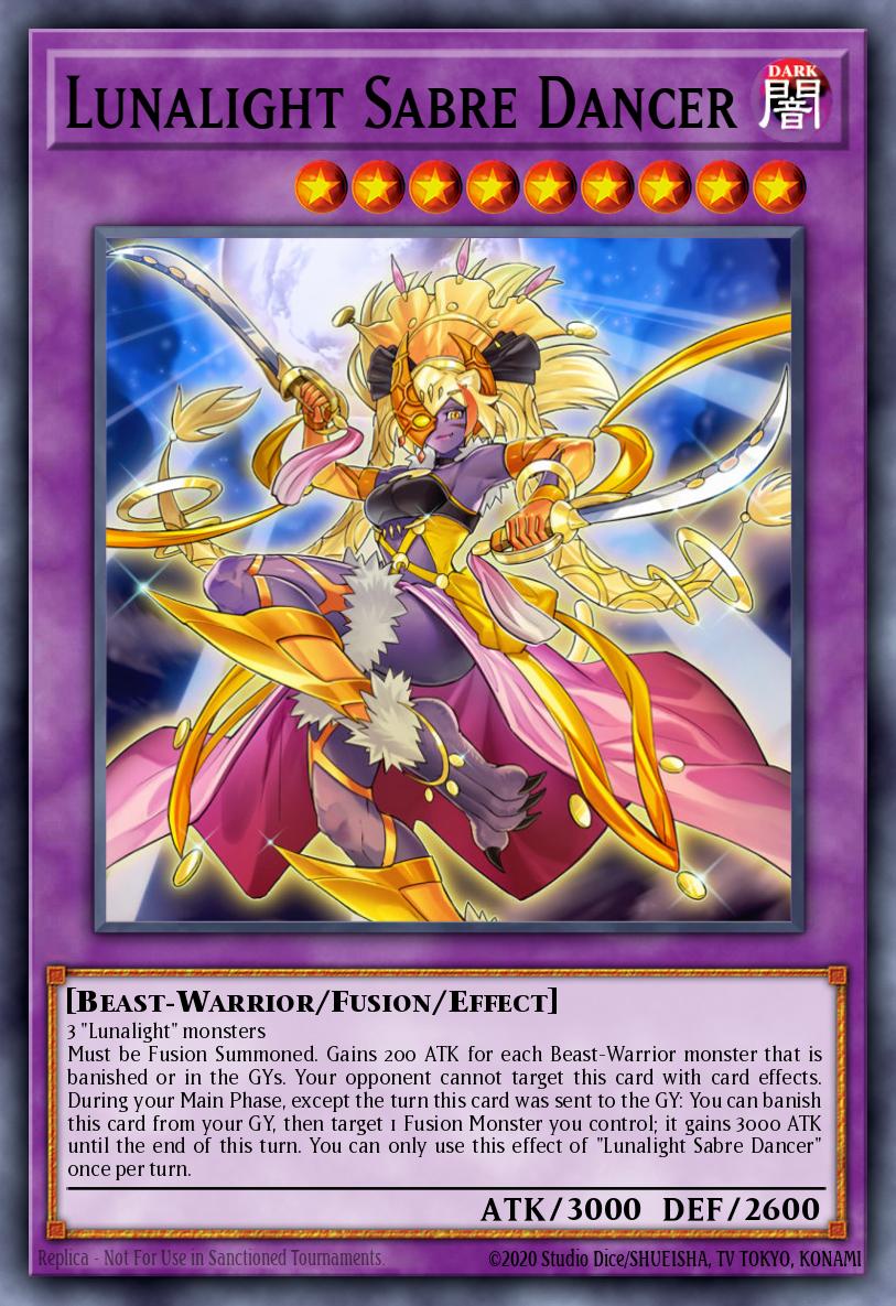 Lunalight Sabre Dancer - LAVD-ENL33 - Ultra Rare 1
