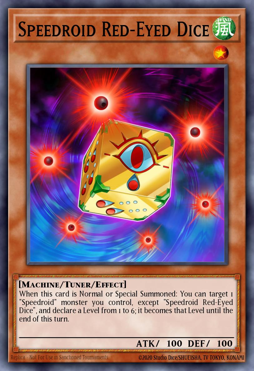 Speedroid Red-Eyed Dice - LAVD-ENS06 - Common 1