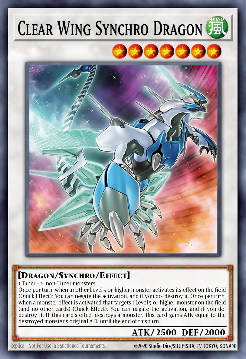 Clear Wing Synchro Dragon - LAVD-ENS24 - Common 1