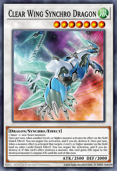 Clear Wing Synchro Dragon - LAVD-ENS24 - Common