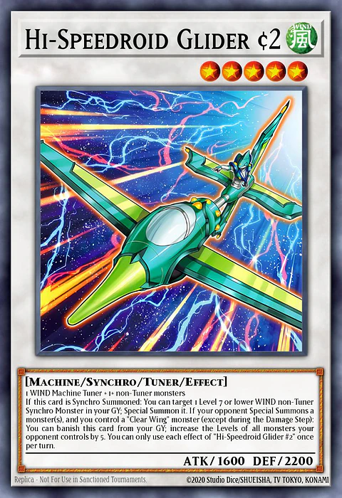 Hi-Speedroid Glider #2 - LAVD-ENS35 - Ultra Rare