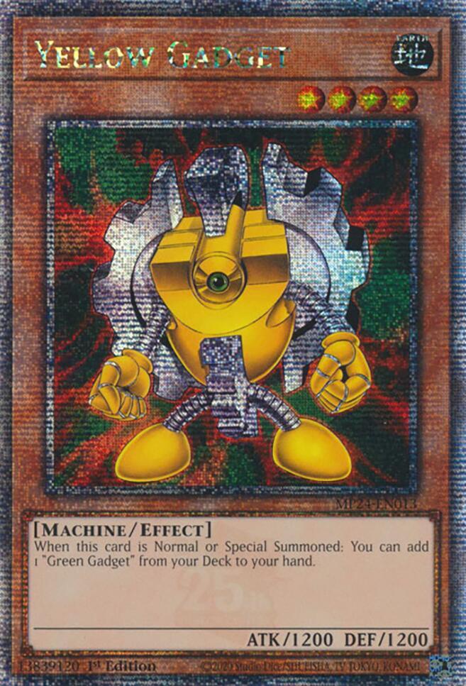 Yellow Gadjet - MP24-EN013 - Quarter Century Secret Rare 1
