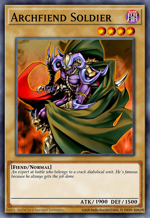 Archfiend Soldier - YS15-ENL02 - Common