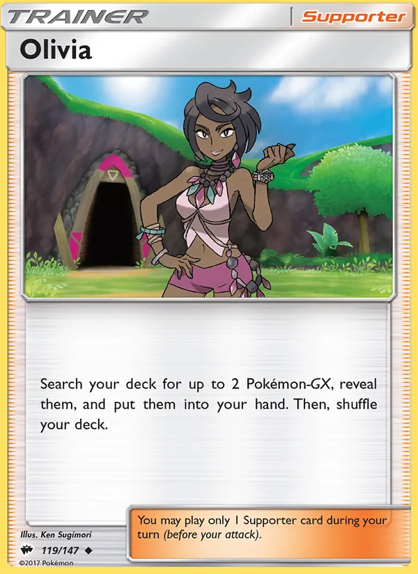 Olivia - BUS-119 - Uncommon 1