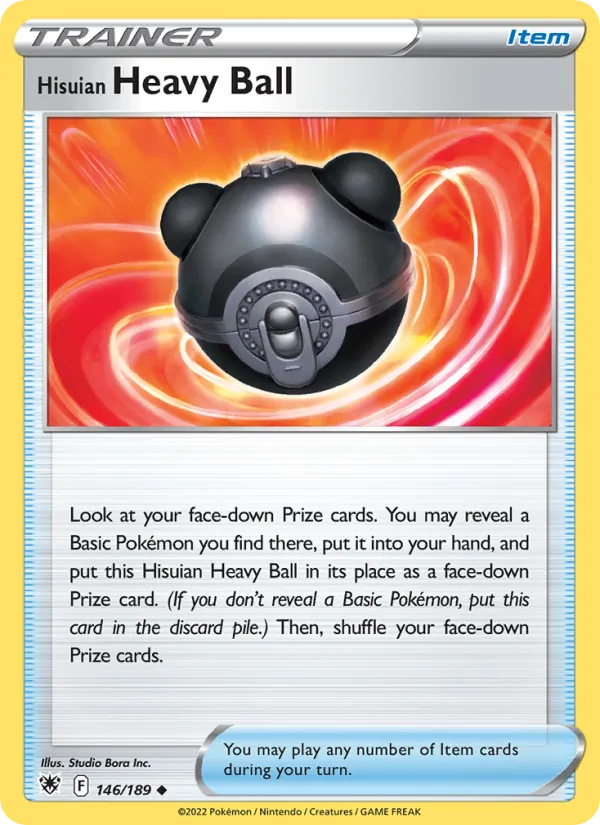 Hisuian Heavy Ball - ASR-146 - Uncommon 1