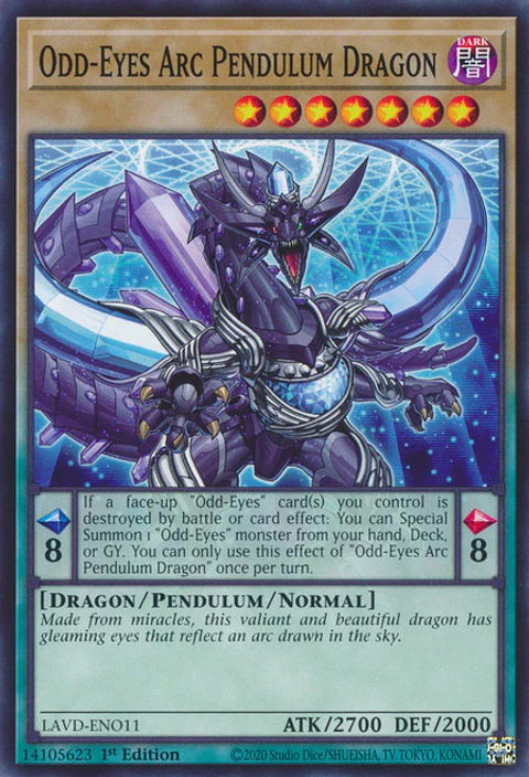 Odd-Eyes Arc Pendulum Dragon - LAVD-ENO11 - Common