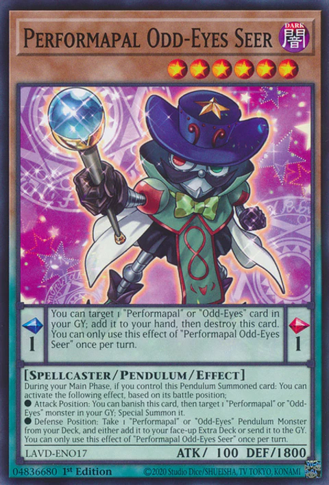 Performapal Odd-Eyes Seer - LAVD-ENO17 - Common