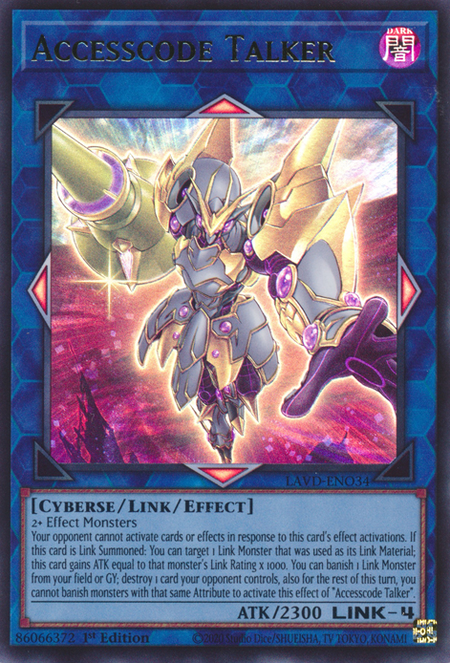 Accesscode Talker - LAVD-ENO34 - Ultra Rare 1