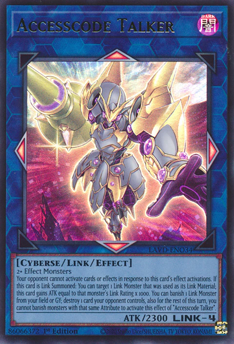 Accesscode Talker - LAVD-ENO34 - Ultra Rare