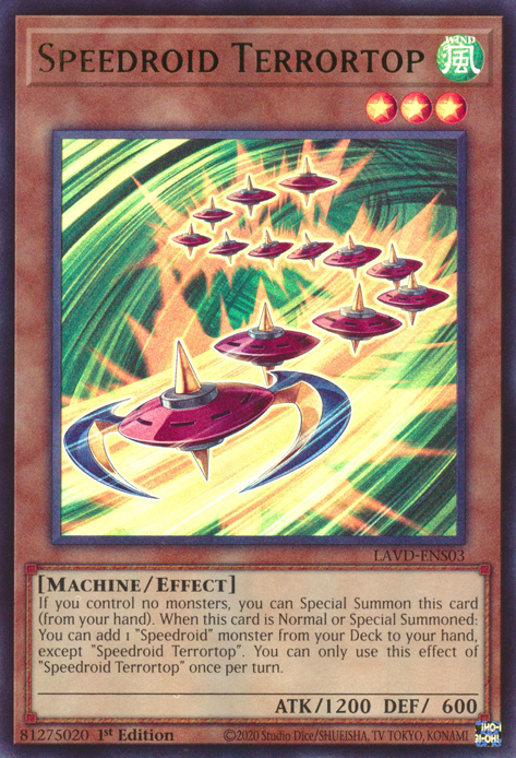 Speedroid Terrortop - LAVD-ENS03 - Ultra Rare 1
