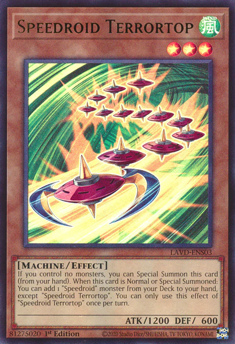 Speedroid Terrortop - LAVD-ENS03 - Ultra Rare