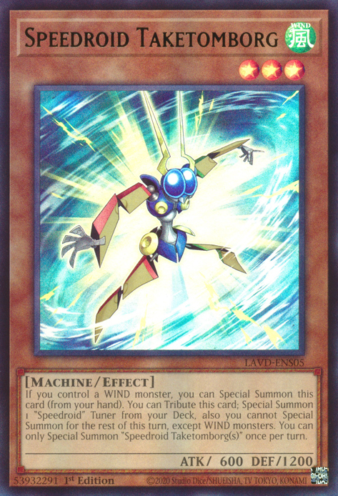Speedroid Taketomborg - LAVD-ENS05 - Ultra Rare 1