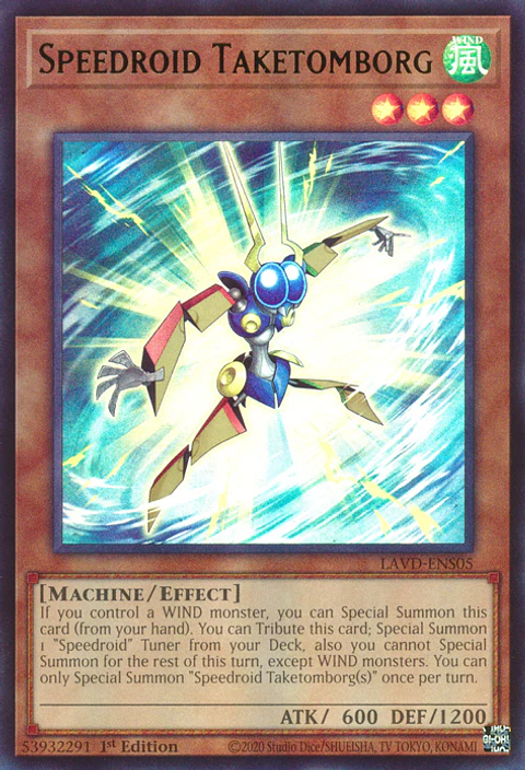Speedroid Taketomborg - LAVD-ENS05 - Ultra Rare