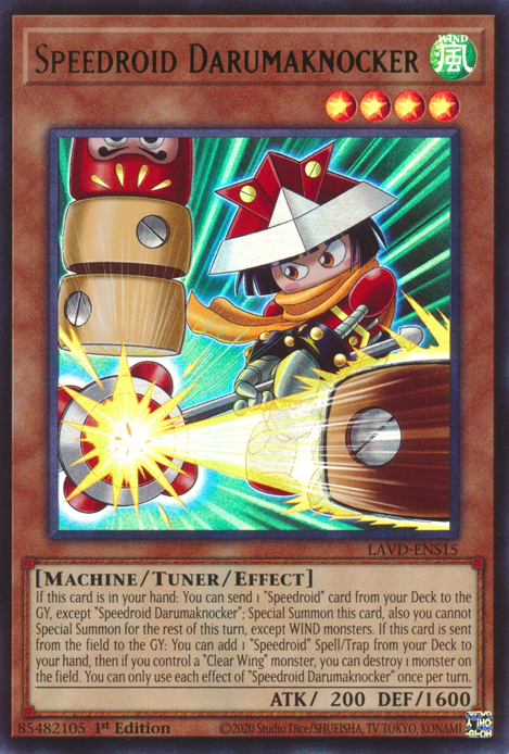 Speedroid Darumaknocker - LAVD-ENS15 - Ultra Rare 1