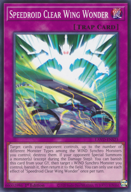 Speedroid Clear Wing Wonder - LAVD-ENS23 - Common 1