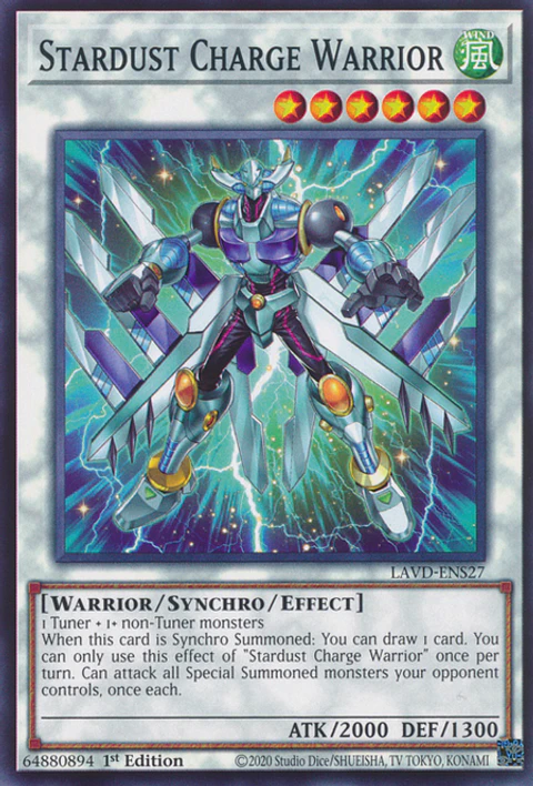 Stardust Charge Warrior - LAVD-ENS27 - Common