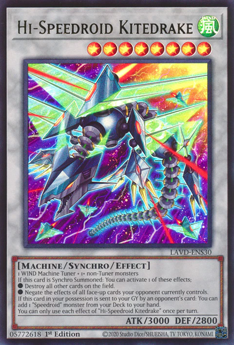 Hi-Speedroid Kitedrake - LAVD-ENS30 - Ultra Rare