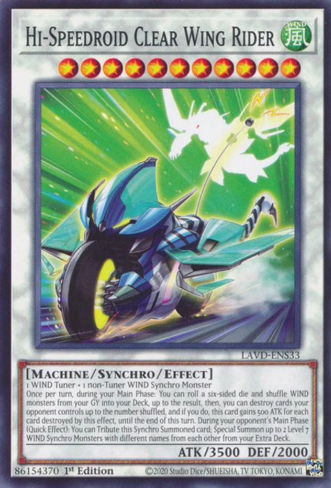 Hi-Speedroid Clear Wing Rider - LAVD-ENS33 - Common