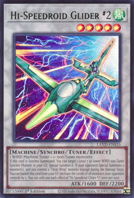 Hi-Speedroid Glider #2 - LAVD-ENS35 - Ultra Rare 1
