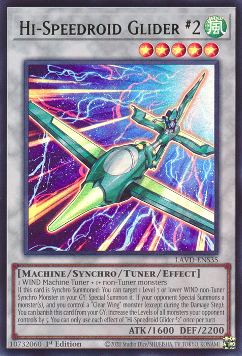 Hi-Speedroid Glider #2 - LAVD-ENS35 - Ultra Rare