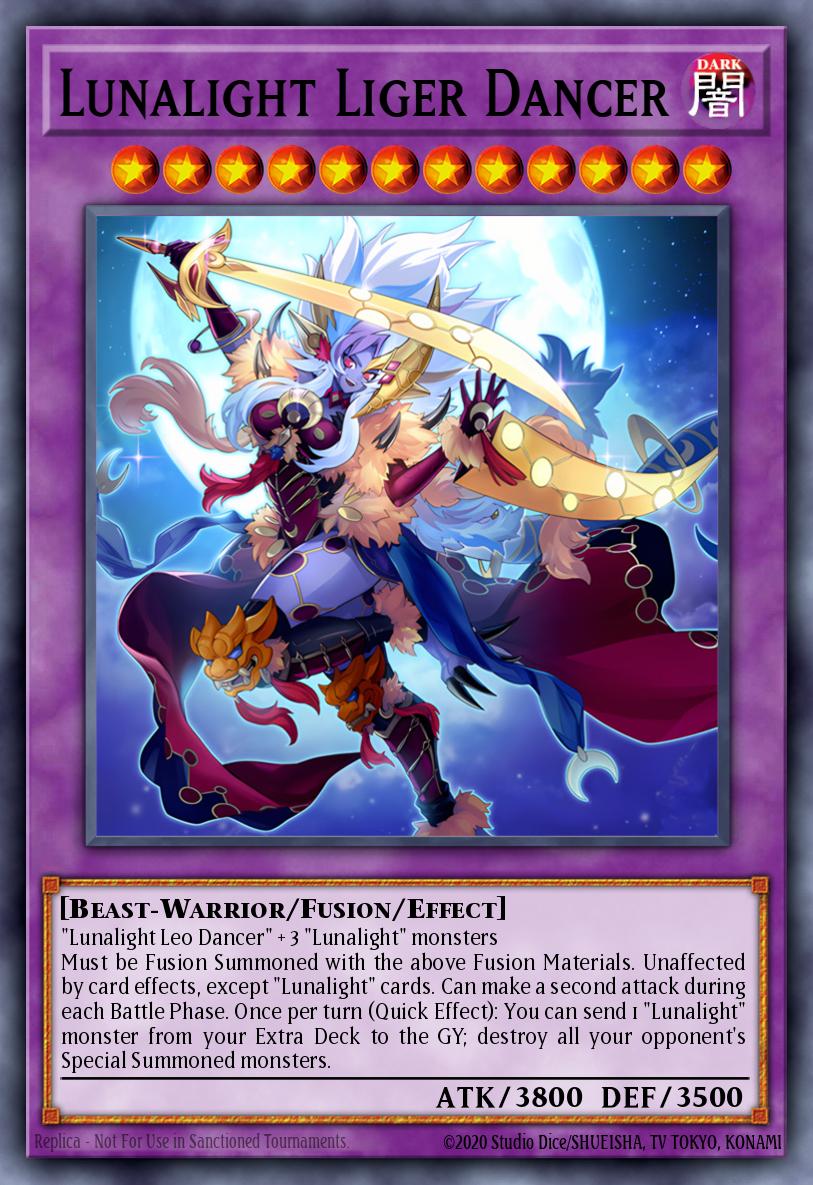 Lunalight Liger Dancer - LAVD-ENL34 - Secret Rare 2