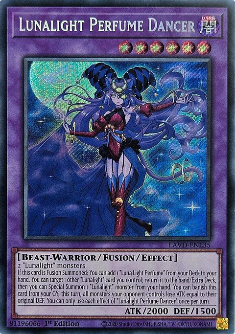Lunalight Perfume Dancer - LAVD-ENL35 - Secret Rare