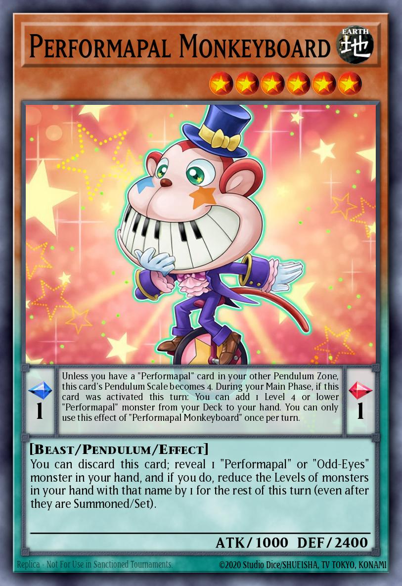 Performapal Monkeyboard - LAVD-ENO04 - Secret Rare 2