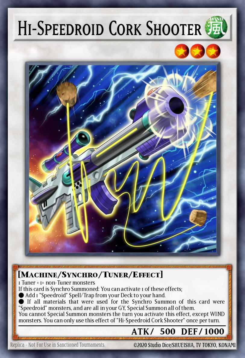 Hi-Speedroid Cork Shooter - LAVD-ENS31 - Secret Rare 2