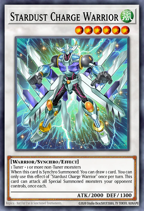 Stardust Charge Warrior - LAVD-ENS27 - Secret Rare