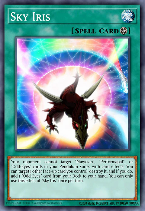 Sky Iris - LAVD-ENO19 - Secret Rare