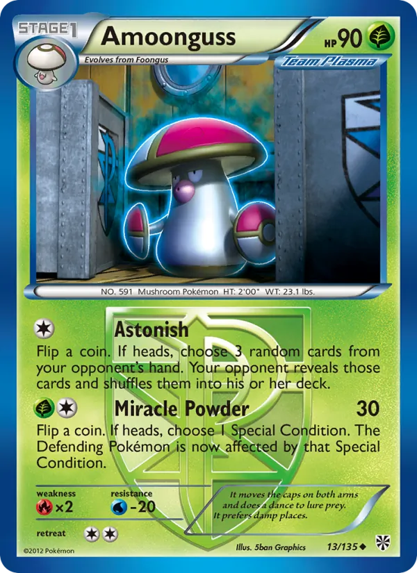 Amoonguss - PLS-13 - Uncommon 1
