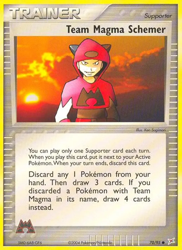Team Magma Schemer - EX4-70 - Common 1