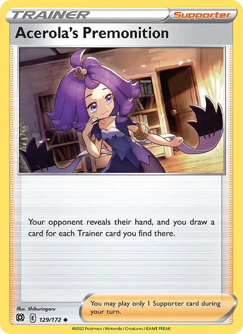 Acerola's Premonition - BRS-129 - Uncommon