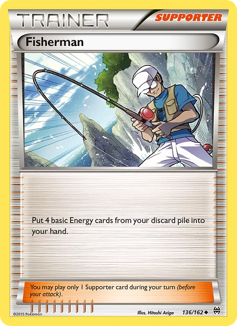 Fisherman - XY8-136 - Uncommon