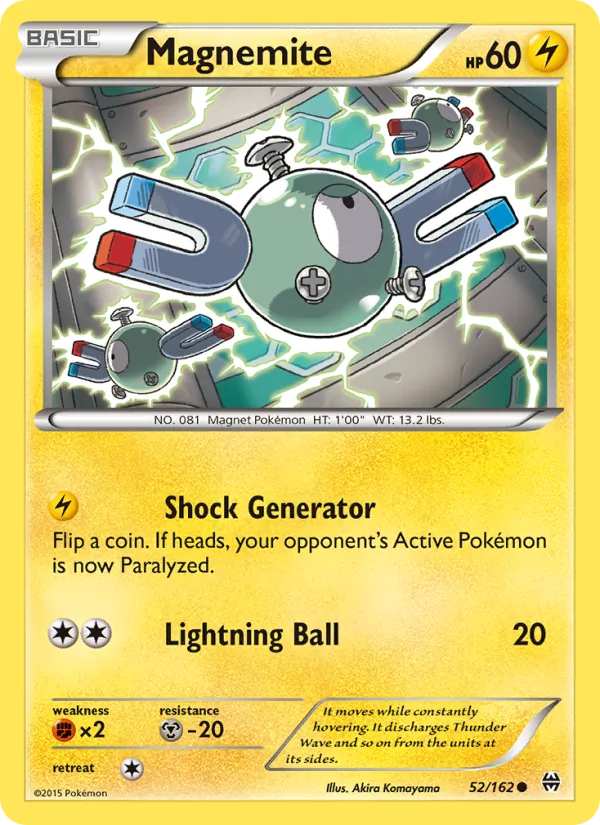 Magnemite - XY8-52 - Common 1