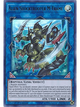 Alien Shocktrooper M-Frame - DUOV-EN003 - Ultra Rare