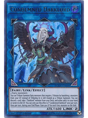 Condemned Darklord - DUOV-EN006 - Ultra Rare