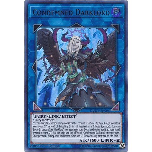 Condemned Darklord - DUOV-EN006 - Ultra Rare