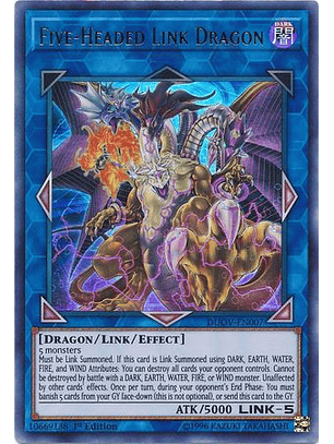 Five-Headed Link Dragon - DUOV-EN007 - Ultra Rare