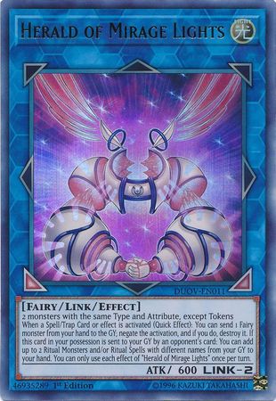Herald of Mirage Lights - DUOV-EN011 - Ultra Rare 1