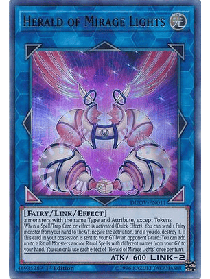Herald of Mirage Lights - DUOV-EN011 - Ultra Rare
