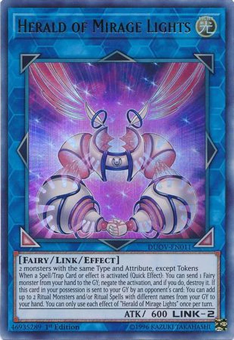 Herald of Mirage Lights - DUOV-EN011 - Ultra Rare