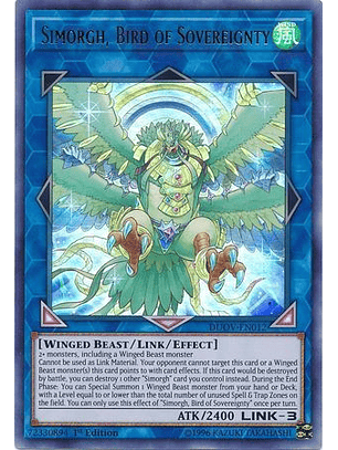 Simorgh, Bird of Sovereignty - DUOV-EN012 - Ultra Rare