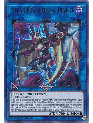 Xtra HERO Infernal Devicer - DUOV-EN013 - Ultra Rare