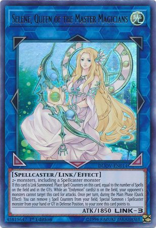 Selene, Queen of the Master Magicians - DUOV-EN014 - Ultra Rare 1