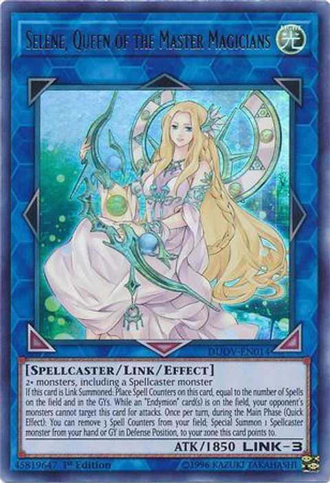 Selene, Queen of the Master Magicians - DUOV-EN014 - Ultra Rare
