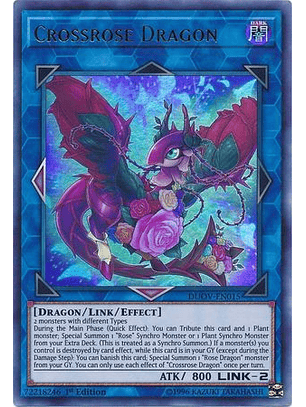 Crossrose Dragon - DUOV-EN015 - Ultra Rare