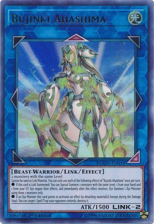 Bujinki Ahashima - DUOV-EN018 - Ultra Rare 1