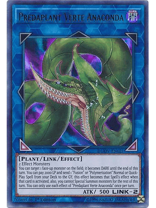 Predaplant Verte Anaconda - DUOV-EN021 - Ultra Rare