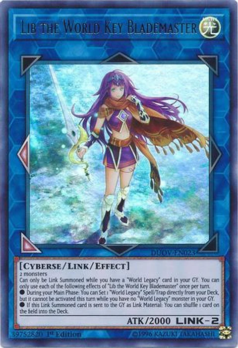 Lib the World Key Blademaster - DUOV-EN023 - Ultra Rare